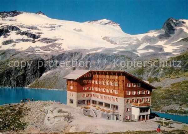 Rudolfshuette Weisssee Berghaus am Weissee Granatspitze Sonnbl