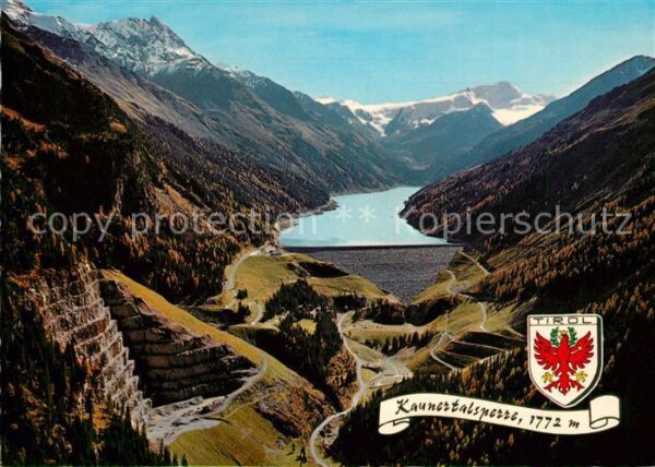 Kaunertal Kaunertalkraftwerk Staudamm Gepatschfer