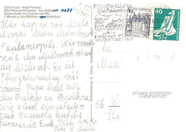 Roefleuten Cafe Frisch Hotel Pension – Bild 2