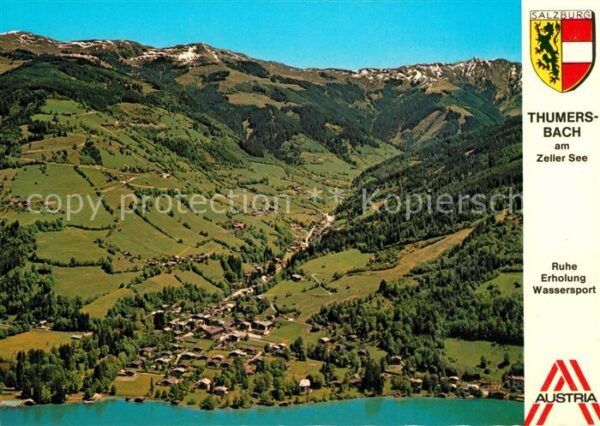 Thumersbach  Erholungsort am Zeller See Alpen Fliege