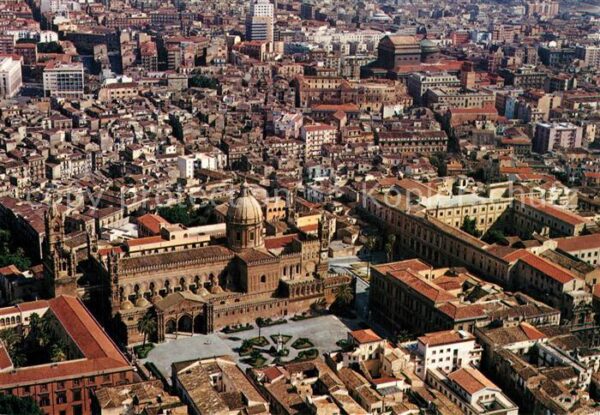 Palermo Sicilia Cattedrale vista aerea Kathedrale