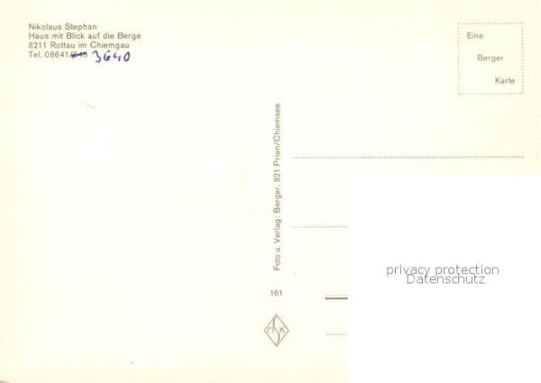 Rottau Chiemgau Gästehaus Pension Stephan – Bild 2