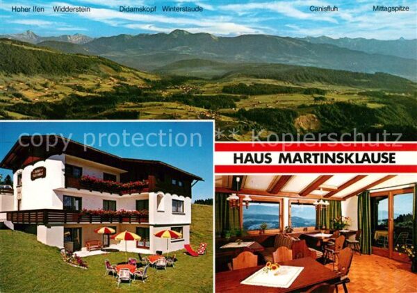 Sulzberg Vorarlberg Gästehaus Pension Haus Martinsklause Al