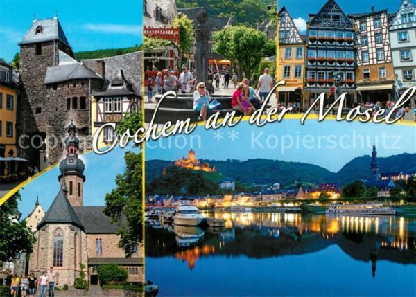 Cochem Mosel Ortsansichten