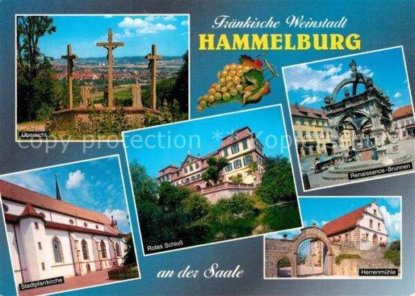 Hammelburg Rotes Schloss Stadtpfarrkirche Herrenmü