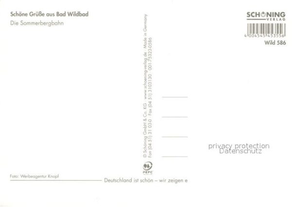 Bad Wildbad Sommerbergbahn – Bild 2