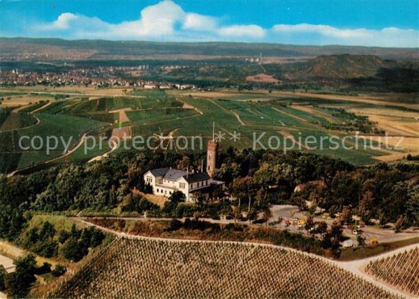 Heilbronn Neckar Höhengaststätte Wartberg Fliegeraufnahm