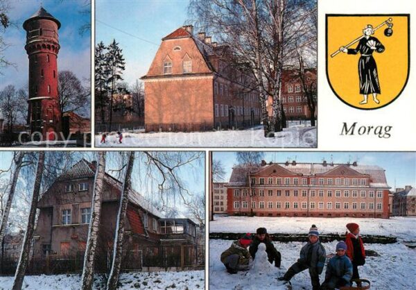 Morag Neogotycka wieza cisnien Kamienice z po