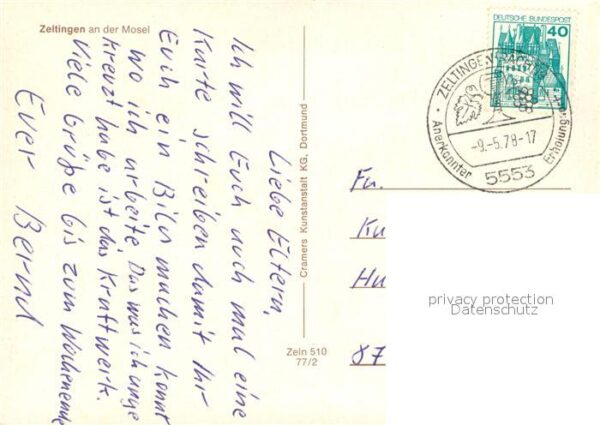 Zeltingen-Rachtig Fliegeraufnahme – Bild 2