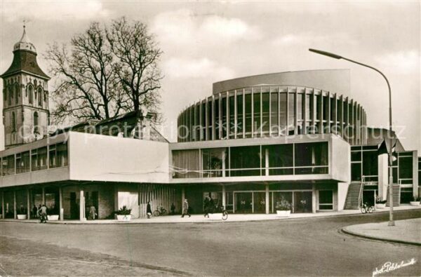 Muenster Westfalen Neues Theater Architektur