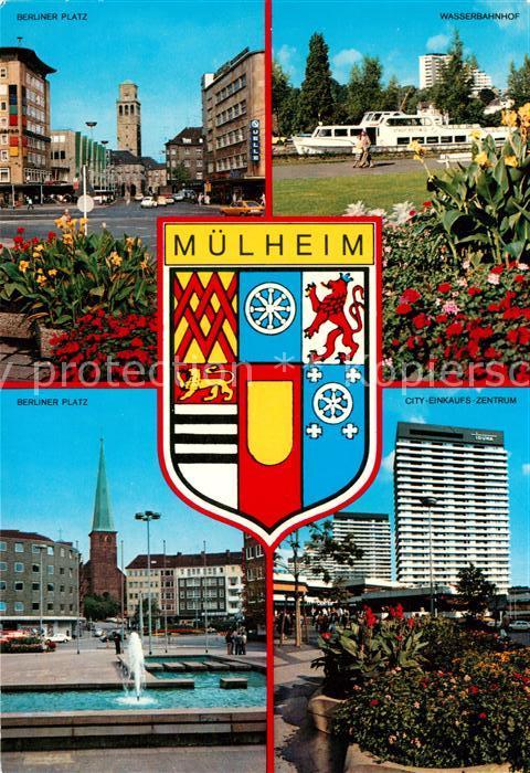 Muelheim Ruhr Berliner Platz Wasserspiele Wasserbahnh