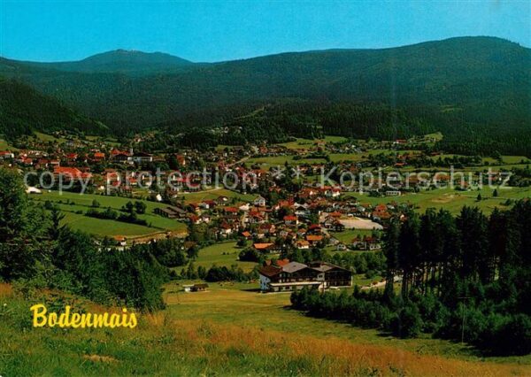 Bodenmais Panorama Luftkurort am Fusse des Arbers