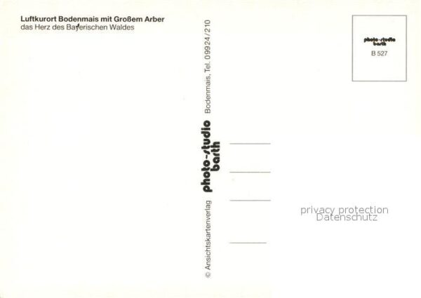Bodenmais Panorama Luftkurort Grosser Arber Bayer – Bild 2
