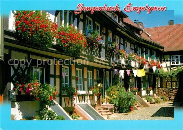 Gengenbach Engelsgasse Fachwerkhäuser