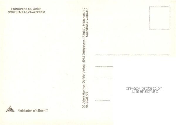 Nordrach Pfarrkirche St Ulrich Landschaftspanora – Bild 2