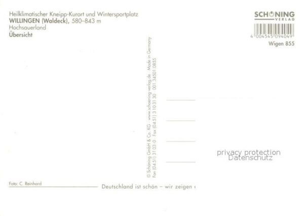 Willingen Sauerland Panorama Kneippkurort Wintersportplatz – Bild 2