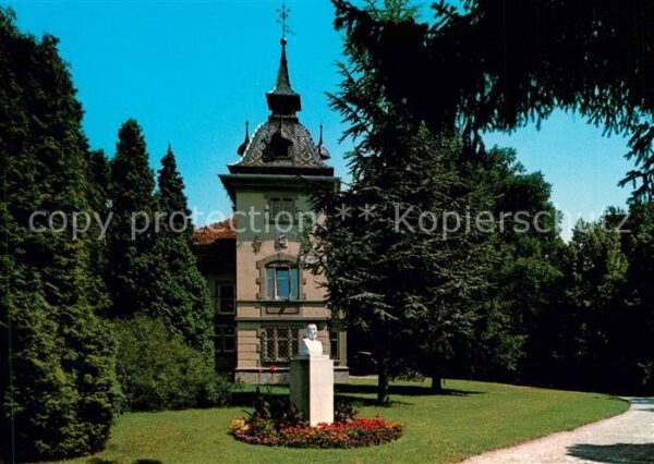 Radolfzell Bodensee Scheffelschlösschen auf der Mettnau ehe