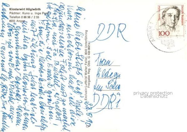 Anger Chiemgau Klosterwirt Höglwörth Fliegeraufnahme – Bild 2