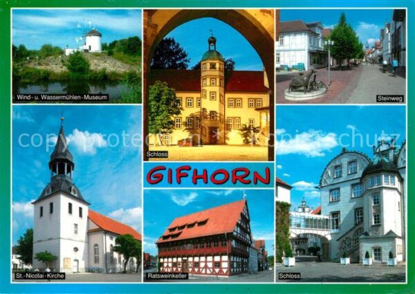 Gifhorn St.-Nicolai-Kirche Ratsweinkeller Schlo
