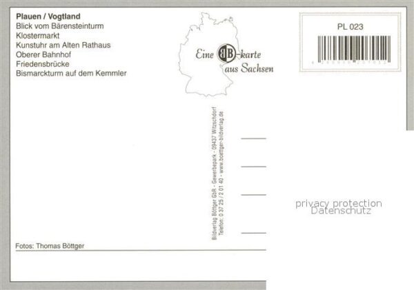 Plauen Vogtland Klostermarkt Kunstuhr Alte Rathaus Ober – Bild 2
