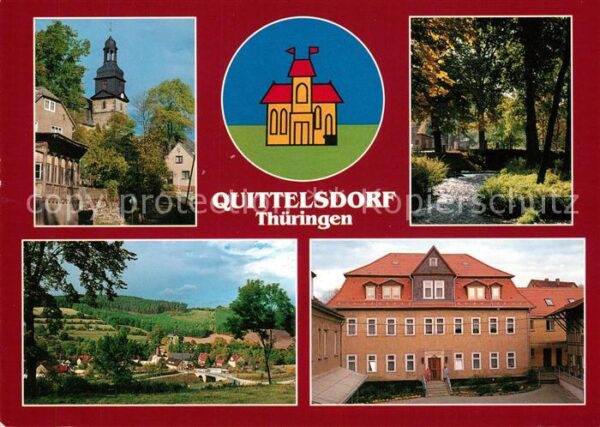Rottenbach Thueringen Kirche Quittelsdorf Wappen Pflegeheim J