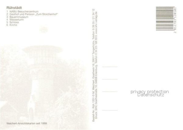 Ruehstaedt Kirche Schloss Wasserturm – Bild 2