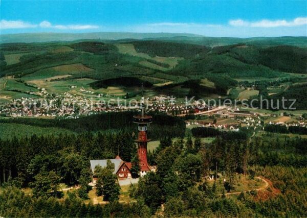 Kreuztal Westfalen Fliegeraufnahme Berggasthof Kindelsberg