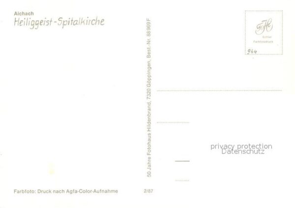 Aichach Heiliggeist Spitalkirche – Bild 2