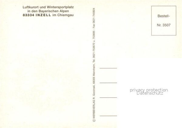 Inzell Kirche Ortsansicht – Bild 2
