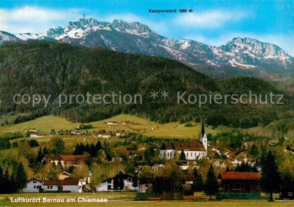 Bernau Chiemsee Panorama Kampenwand