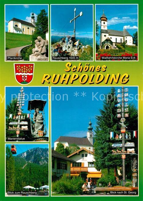 Ruhpolding Wallfahrtskirche Marienstatue Pfarrkirc