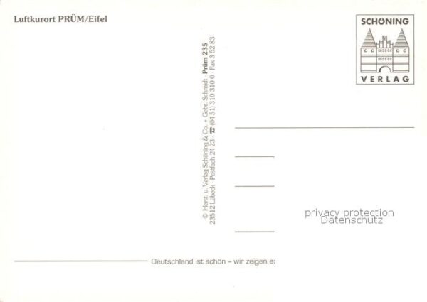 Pruem Eifel Hahnplatz Kurpark Basilika Salvator Abt – Bild 2