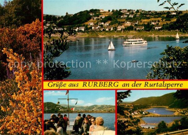 Rurberg Rurtalsperre Fährschiff