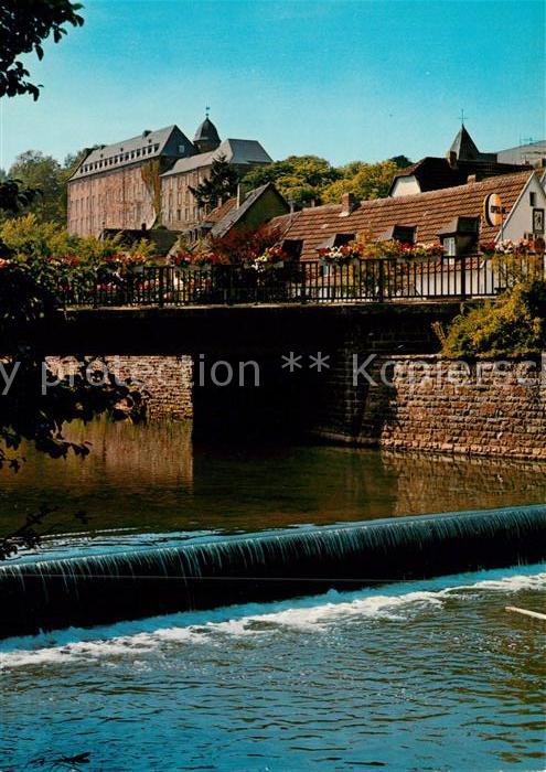 Schleiden Eifel Schloss Stauwehr