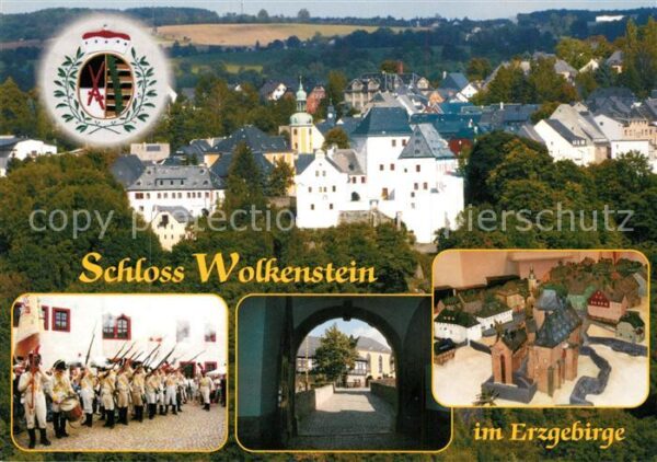 Wolkenstein Erzgebirge Schloss historische Regimente Burgfest