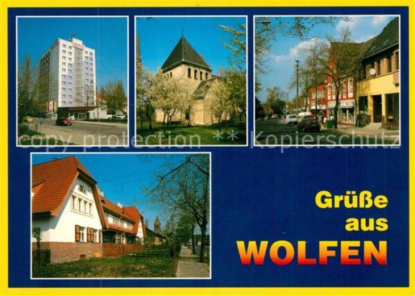 Wolfen Bitterfeld  Rema Hotel Excelsior Katholische und ev