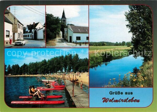 Wolmirsleben Kirche Bode Großer Schachtsee