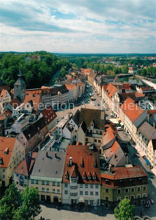 Landsberg Lech Altstadt Hauptplatz Blick vom Turm der