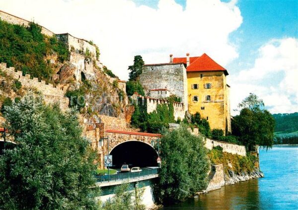 Passau Felsdurchbruch bei der Veste Niederhaus