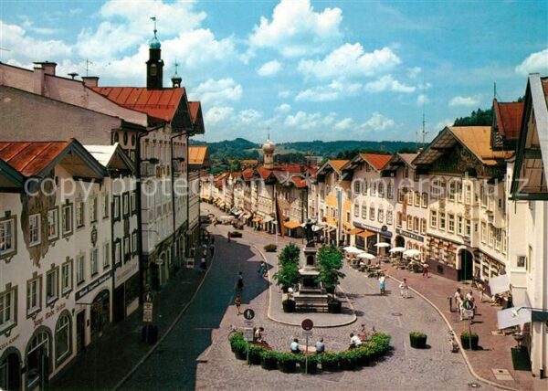 Bad Toelz Altstadt Historische Marktstrasse Denkm