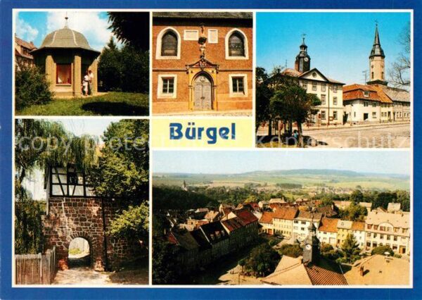 Buergel Thueringen Bürgeler Schaufenster Kirchenportal Rat
