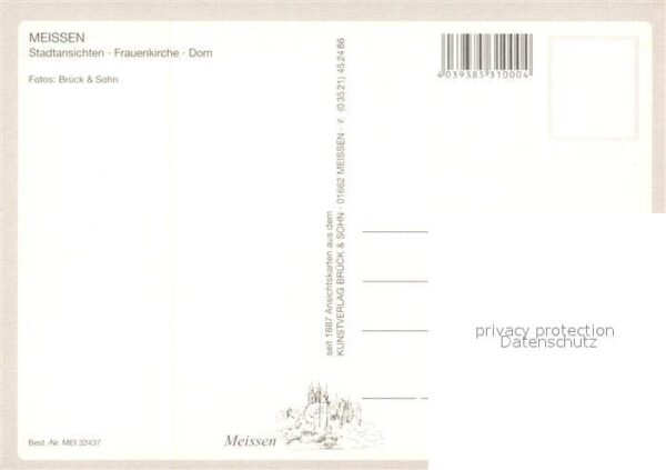 Meissen Elbe Sachsen Stadtansichten Frauenkirche Dom Glocken – Bild 2