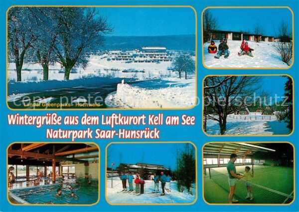 Kell See Winterpanorama Luftkurort Hallenbad Ten