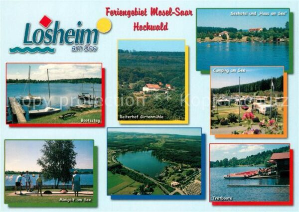Losheim See Feriengebiet Mosel Saar Hochwald Bootss