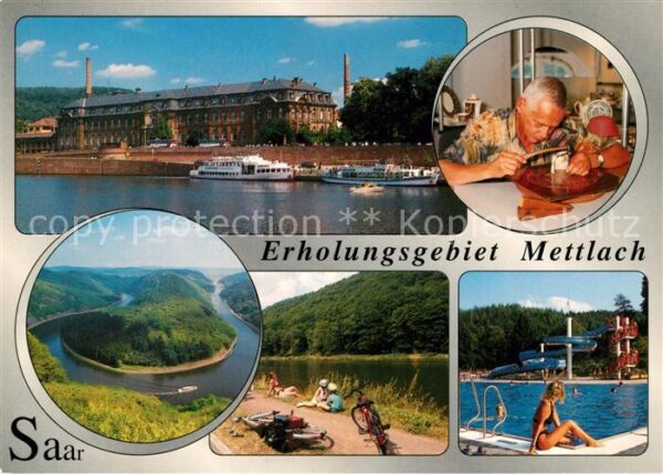Mettlach Alte Abtei Sitz Villeroy & Boch Szene K