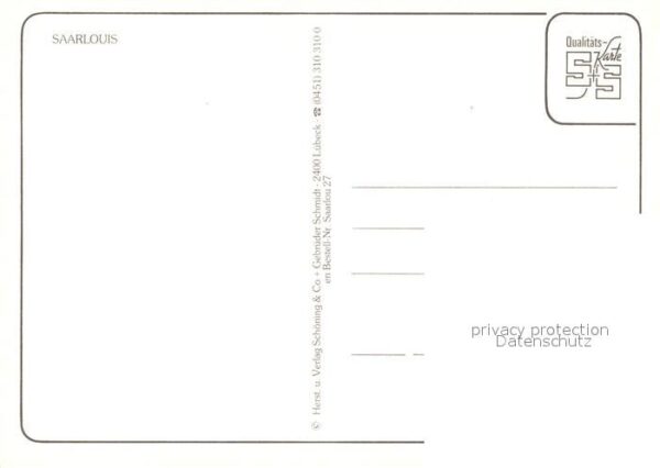 Saarlouis Ansichten Innenstadt Rathaus Kirche Fus – Bild 2
