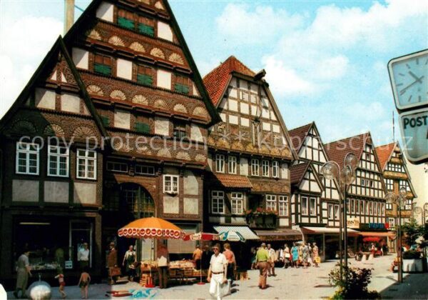 Bad Salzuflen Fachwerkhäuser Fussgängerzone