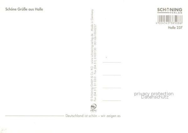Halle Saale Stadtansichten Halle Neustadt – Bild 2