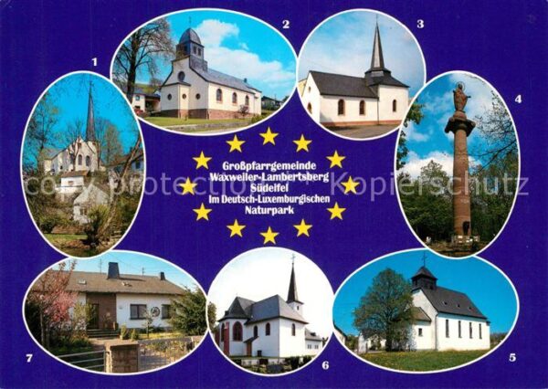 Lambertsberg Pfarrkirche Waxweiler Kirche Antonius d