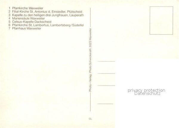 Lambertsberg Pfarrkirche Waxweiler Kirche Antonius d – Bild 2